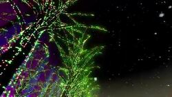 Neon Tree illumination Stock Footage