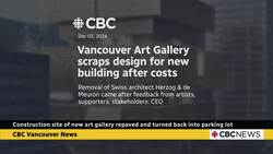 Construction site of new Vancouver art gallery turned back into parking lot News Clip