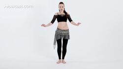 How to Do Double Hip Locks in Belly Dancing Instructional Video