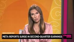 Meta Reports Surge in Second-Quarter Earnings News Clip