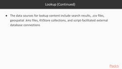 Learning Splunk - Enriching Data – Lookup Table Instructional Video