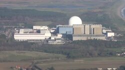 Sizewell B nuclear power station aerials News Clip