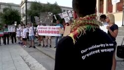 CLEAN : Iranians living in Greece protest death of Mahsa Amini News Clip