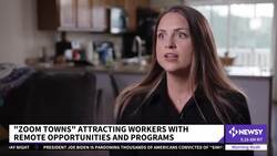 'Zoom Towns' Offering Incentives To Attract Remote Workers News Clip