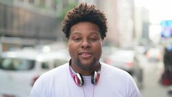 Portrait of Young Men Outdoors Stock Footage