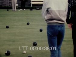 Bowls 1965 Stock Footage