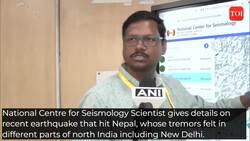 A recent quake was a 6.2 magnitude, says National Centre for Seismology Scientist News Clip