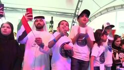 CLEAN : Stars in its eyes UAE celebrates its first astronaut in space News Clip