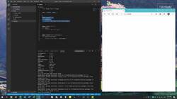 Creating a simple web app with Python and Flask Instructional Video