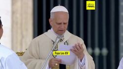 Pope Leo calls for peace in Gaza, Myanmar and Ukraine at the end of his inaugural mass News Clip