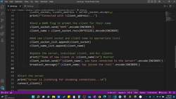 The Art of Doing - Python Network Applications with Sockets - Terminal Chat Room Part 3 - Adding Functionality Instructional Video