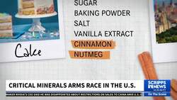 Critical minerals arms race in the US News Clip