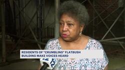 Flatbush tenants say leaky pipes and broken elevators plague their home News Clip