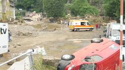 BELGIUM: Aftermath of severe flooding in Liege. News Clip