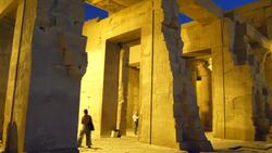 Egypt, Kom Ombo Temple -Sanctuaries Stock Footage