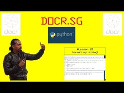 Python Lesson20 Instructional Video