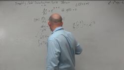 Particular solution of differential equations Instructional Video