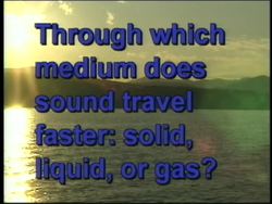 Sound: Elasticity, Density, and the Speed of Sound Instructional Video