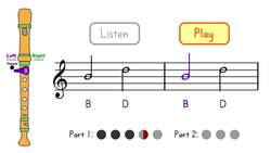 Recorder Warm-Up #5: Mary had a Little Lamb Instructional Video