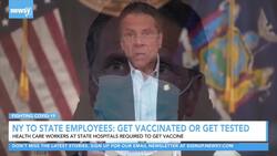New York To Mandate COVID Vaccination For State Workers News Clip