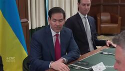 Ukraine looks for European support during Russia peace talks News Clip