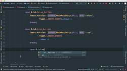 Comprehensive Android Developer Bootcamp - Showing Next Question Instructional Video