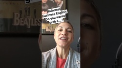 Informal Business English Vocabulary- Do you wanna grab a coffee? #shorts #businessenglish Instructional Video