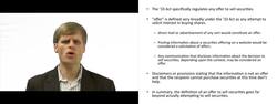 Offer to Sell Securities - Explained Instructional Video