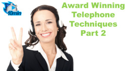 Award winning telephone techniques part 2 Instructional Video