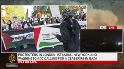Palestine solidarity rallies: Large crowds gather in cities across the US News Clip