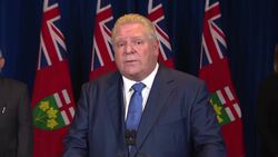 Premier Doug Ford explains why Ontario classes are moving online News Clip