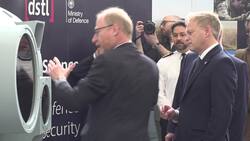 Grant Shapps visit defence laboratory in Porton Down News Clip