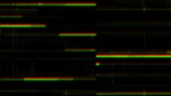 Noise on Analog TV Screen VHS Stock Footage