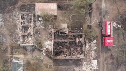 CLEAN : Ukraine firefighters beat back fatal forest blazes (2) News Clip