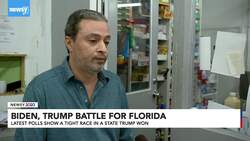 Fla. Business Owner Flipping Vote To Biden: "I Just Want To Survive" News Clip