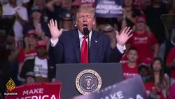 Trump addresses campaign rally at half-empty Tulsa arena News Clip
