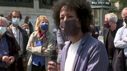 CLEAN : Paris rally in support of missing French journalist Olivier Dubois News Clip