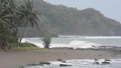 Tropical storm Seniang- jangmi pounding Phillipines with full force Stock Footage