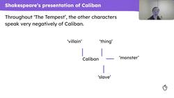 Constructing a debate on the presentation of Caliban in 'The Tempest' Instructional Video