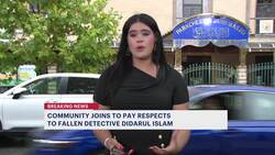 Loved ones bid farewell to NYPD Detective Didarul Islam at funeral News Clip