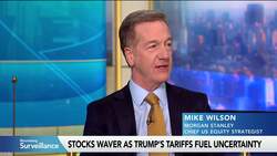 Markets Reflecting Growth Scares Since December: Morgan Stanley's Wilson News Clip