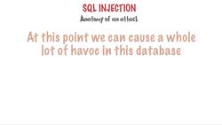 Web Security: Common Vulnerabilities And Their Mitigation - Anatomy of a SQLi attack - getting valid credentials for the site Instructional Video