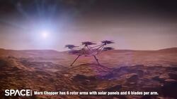 Mars Chopper Concept Revealed By NASA For Red Planet Exploration Instructional Video