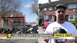 Birmingham garbage crisis deepens as trash collectors on strike since March 11 News Clip