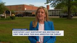 Northport-East Northport Board of Ed meeting discusses finalized budget in 1st meeting since teen's arrest for threat News Clip
