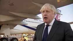 UK PM Boris Johnson arrives in New York for UNGA News Clip