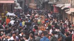 CLEAN : Masked dancers mark Hindu festival in Nepal News Clip