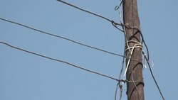 CLEAN : Tearing down illegal electricity points in South Africa News Clip