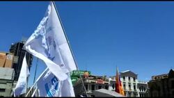 CLEAN : Thousands gather as Bolivia's opposition launch strike News Clip