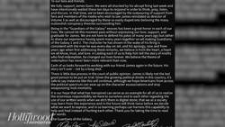 'Guardians of the Galaxy' Cast Shares Open Letter Supporting Ousted Director James Gunn | THR News News Clip